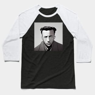 Albert Camus | Manga Style Baseball T-Shirt